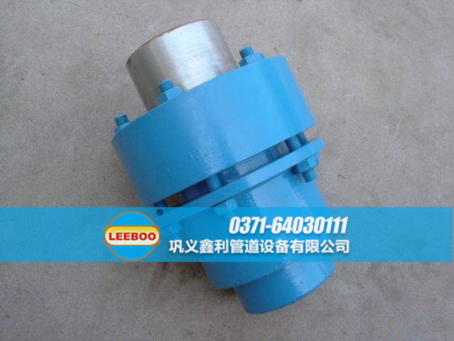 安徽省淮南市潘集區(qū)雙法蘭限位<a href=http://www.xinligd.com target=_blank class=infotextkey>伸縮接頭</a>近景圖